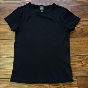 Wild Fable black tight short sleeve tee